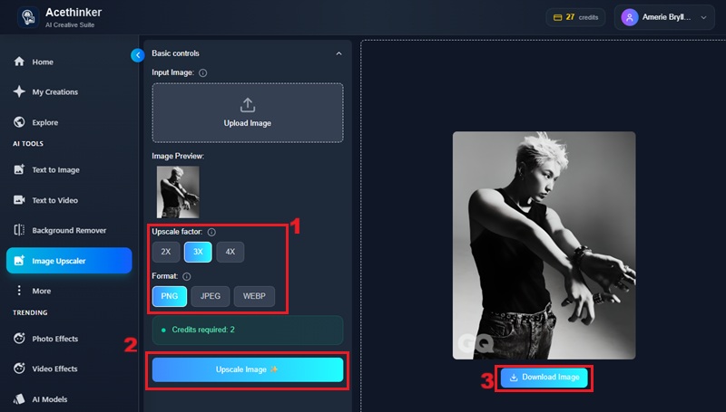 放大並下載圖片